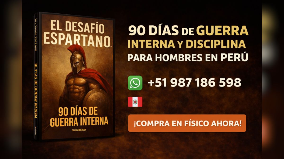 🛡️ El Desafío Espartano: el libro que reta a los hombres a 90 días de guerra interna y disciplina total